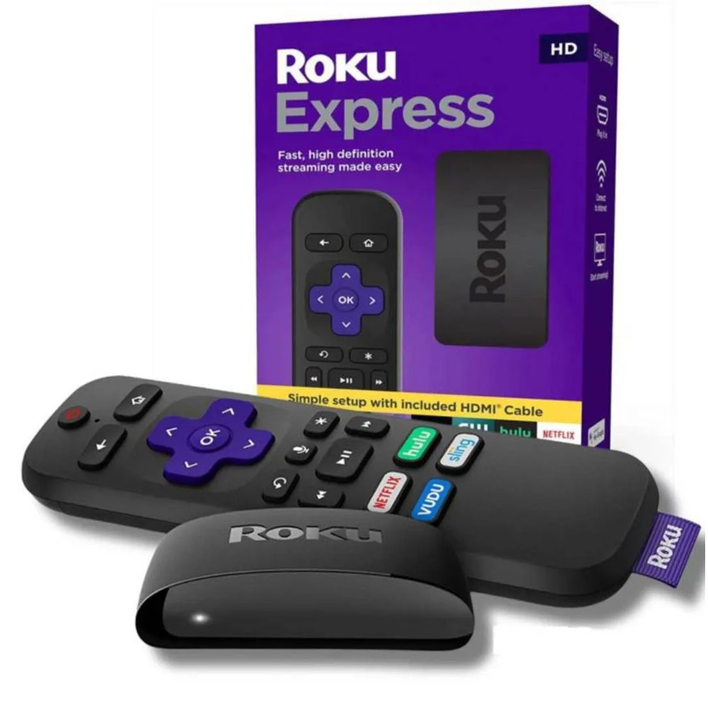 Convertidor Smart Tv Roku Express HD Streaming