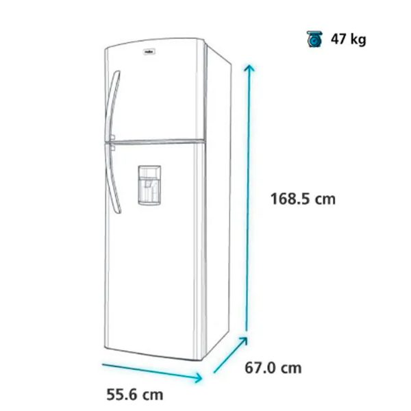 NEVERA MABE RMA255FYCU