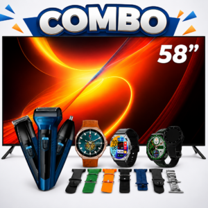 Televisor Kalley 58 qled geemy reloj